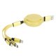 thumbnail image 3 of 3 In 1 Charger Cable Multi Retractable Charger Cord 3a Retractable Charger 3a Multiple Charging Cord Phone Multi Retractable Charger 3 In 1 Multi Retractable Charger Cable 3A With ANGGREK Electrónicos, 3 of 8