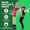 thumbnail image 3 of Lookourway Conjunto De Hombre De Tubo Inflable De Bailarines De Aire De Halloween | Inflable Monster Wacky Waving De 7 Pies Con Soplador De 12 Pulgadas | Decoraciones De Halloween Al Aire Libre Y Expl, 3 of 5