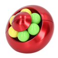 thumbnail image 4 of Rotating Ball Puzzle Toy, Stress Relief Puzzle Ball Mellow   For Teenager For Office Red, 4 of 8