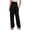 Black, variant on Lroveb Casual Pants for Women, High Waisted Baggy Straight Leg PantsLadies Solid Color Pocket Loose Leggings Long Pants Beige