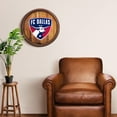 thumbnail image 5 of FC Dallas 20.25'' Faux Barrel Top Sign, 5 of 5