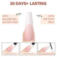 thumbnail image 4 of Fake Nail AILLSA French Gel Uñas Puntas para uñas, 180 unidades, ataúd largo, 4 of 7