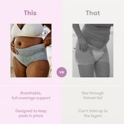 Frida Mom Disposable Postpartum Underwear for Women, High Waist, Petite One Size (8 Count)