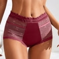 thumbnail image 6 of JDEFEG Underwear Women Pack Comfy Sexy Lace Edge Underwear for Women Love Mesh High Waist Ice Silk Women's Triangles High Waisted Ladies Panties Size Xl, 6 of 6