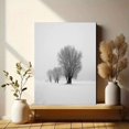thumbnail image 6 of Winter Trees Canvas Print, Snow Landscape Minimalist Nature Decor for Living Room Bedroom Office Hallway Entryway, 6 of 8
