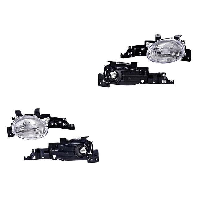 Par de Faros DEPO 1995 A 1999 Dodge Izquierdo 301220452725293 Derecho 301220452225292