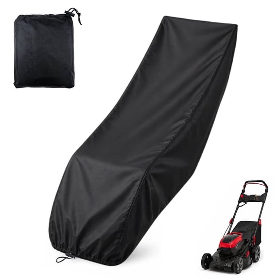 Heavy Duty Lawn Mower Cover with PA Coating,Windproof,Waterproof Outdoor Storage