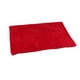 thumbnail image 1 of Funda de almohada sólida decorativa suave para sofá rojo, 1 of 9