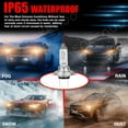 thumbnail image 6 of H7 Halogen Headlight Bulbs, High Beam/Low Beam/Fog Light-Wireless Noiseless 55W 10000LM 3400K 1:1 Design with Halogen Bulb | 2 Bulbs, 6 of 8