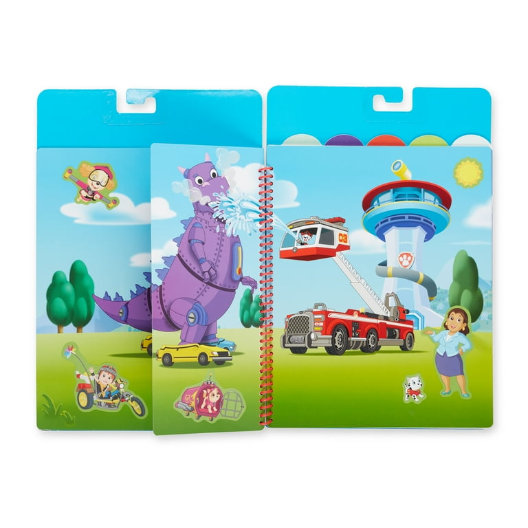 Melissa & Doug Paw Patrol - Adesivi Riutilizzabili + Libro Illustrato con  Missioni bambino