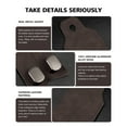 thumbnail image 2 of Purse Hook for Car, Car Hooks for Headrest Car Seat Hooks Purse Hanger for Car 100% Metal & Premium Leather 2025 Latest Car Organization Accessories for Bags, Purses, Phones etc (Black 2Pcs), 2 of 6