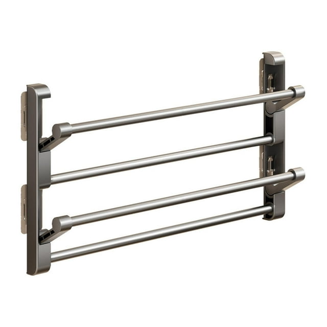 Elodie Foldable Wall Mounted Shoe Rack Display Slippers Rack for Hallway Kitchen RV 30cmx29.5cmx8.5cm