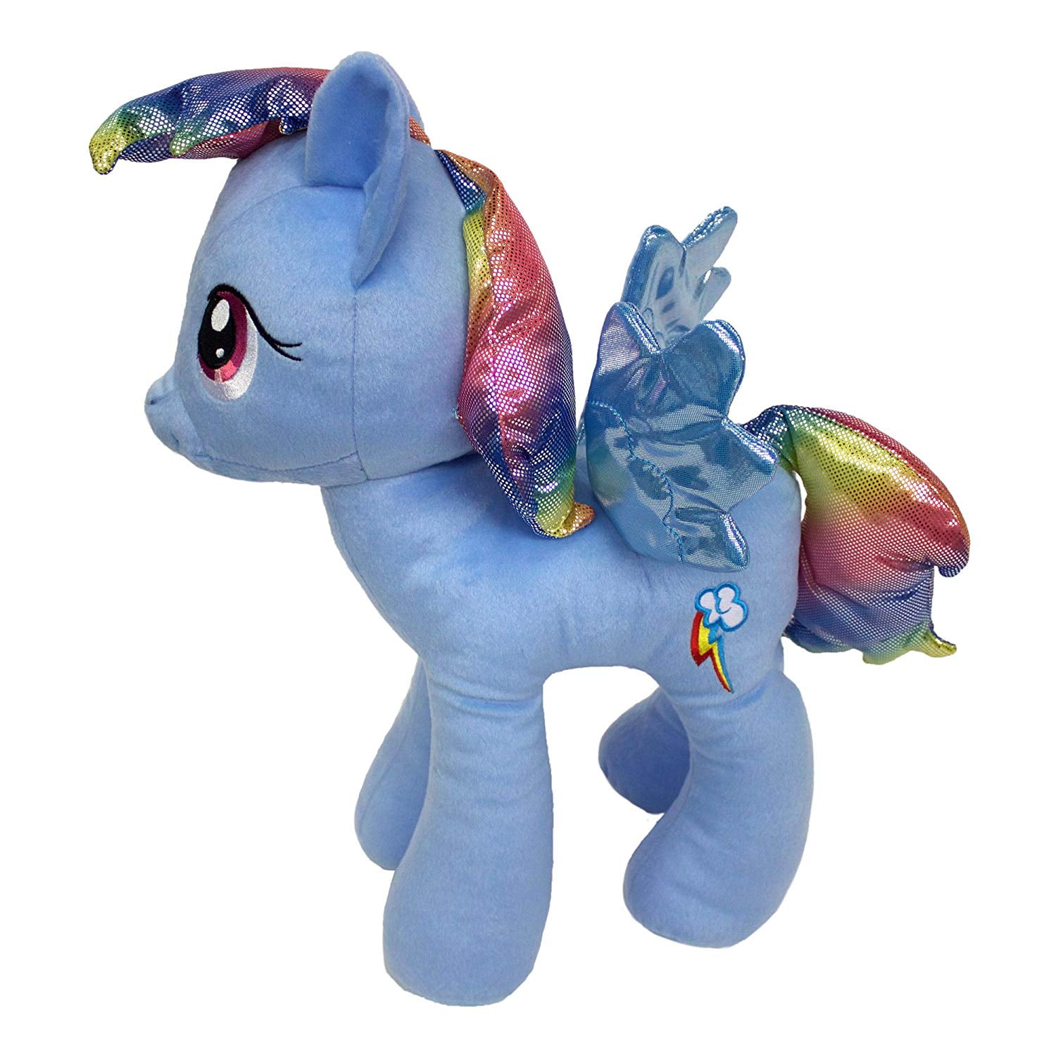 My Little Pony Plush Pillow, 17 x 19, Kids Character Pillow Buddy, Rainbow Dash - Walmart.com