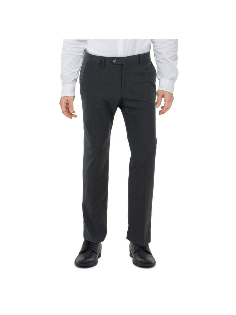 Alfani Men's Slim-Fit Charcoal Suit Pants 38 x 32