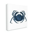 thumbnail image 3 of Stupell Industries Casual Cobalt Blue Fighting Crab Marine Animal Illustration,36 x 36, Design by Seven Trees Design, 3 of 7