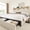 Beige, variant on Queen Size Bed with Storage Drawers & Headboard, Upholstered Bed Frame with Charging Station, White