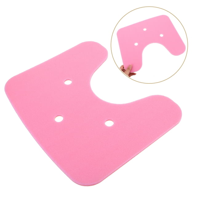 HAMPPLIES Comfortable Shower Chair Pad for Seniors Bathroom Stools Pink XPE 1Pcs
