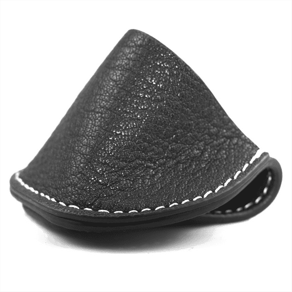 Billiards Chalk Holder Pocket Leather Chalk Holder with Clip Snooker Pool Carom Professional Billiards Accessories Black
