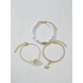 thumbnail image 4 of QQTDFG 3pcs/set Boho Shell & Starfish Decor Bracelet Fashion Jewelry Accessories for-default, 4 of 4
