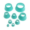 thumbnail image 1 of Adaptador de matraz de embudo de elasticidad y superficie , de collares cónicos, conos adaptadores de 9 piezas () Zulema Juego de filtros cónicos, 1 of 7