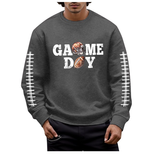 toraway Chandails en Molleton pour Hommes à Capuche Zippés devant Chandails en Molleton de Football Grande Taille Pulls Mode Chandails en Molleton Logo Imprimé Vêtements de Vacances Hauts Chandails en Molleton Surdimensionnés
