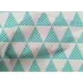 thumbnail image 5 of Tissu de Popeline de Coton Pomme Triangle Géométrique Imprimé par la Cour 56 Pouces de Large, 5 of 5