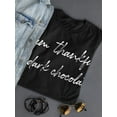 thumbnail image 3 of So Thankful For Dark Chocolate Women T-Shirt, Female Small, 3 of 4