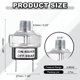 thumbnail image 2 of Uxcell 2 piezas Interruptor de Presión de Aire 6-8BAR Tipo de Montaje en Tanque Rosca G1/8 Interruptor de Presión de Reemplazo para Compresor de Aire de 12V-48V DC para Tanque de Claxon de Compresor, 2 of 7