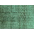 thumbnail image 1 of Ahgly Company Indoor Rectangle Solid Turquoise Blue Modern Area Rugs, 8' x 10', 1 of 4