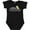 AB-Black, variant on Hawaiian Pineapple Aloha Beaches Boys or Girls Baby Bodysuit
