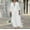 White, variant on Aloohaidyvio Wedding Guest Dresses for Women,Womens Fashion Half Sleeve Solid Button Linen Loose Shirt Long Dress