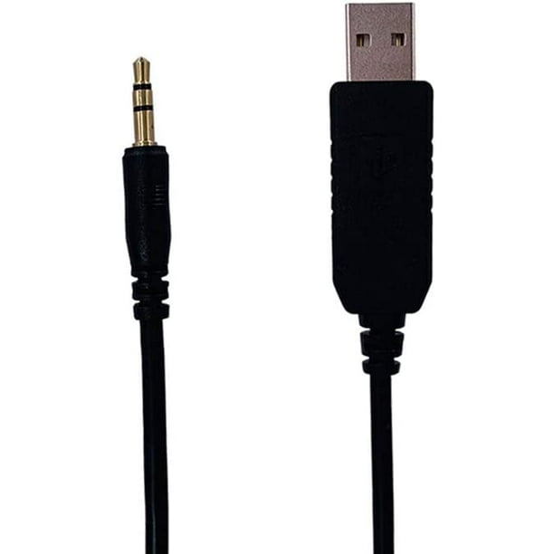 USB to 3.5mm 3.3V TTL Cable with Audio Jack Interface 6FT