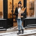 thumbnail image 2 of Ecetana Snow Boots for Women Waterproof Warm Ankle Boots Non‑Slip Lightweight Outdoor Winter Boots with Side Zipper, 2 of 7