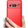 thumbnail image 4 of Funda para teléfono Folmeikat para Pixel 6 Pro de 6,7" roja, TPU delgada, 4 of 7