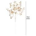 thumbnail image 3 of Simulation golden plastic love grass/plastic, wire/75cm/(40*7*2,90), 3 of 7