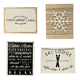 thumbnail image 1 of Set 4 Cuadros Decorativos De Madera Frases Arte Hogar, 1 of 5