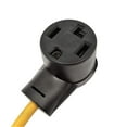 thumbnail image 4 of Parkworld 62329 Household Regular 5-20 Plug 20A Male to Dryer 14-30 Receptacle 4-Prong Female Adapter Cord, Two hots bridged in Female (ONLY Output 125V), 4 of 5