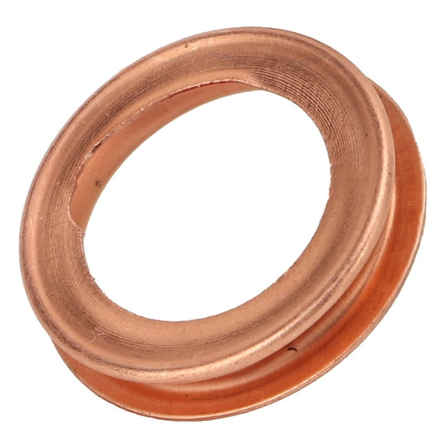 1102601M02, Oil Drain Plug Gaskets Copper Oil Crush Washers Stable Sturdy Oil Resistant Rustproof 50pcs for Car Accessories Replacement for