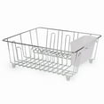 thumbnail image 2 of Small Wire Dish Rack - Chrome - 14.17" W X 12.64" L X 5.67" H Drying And Storage, 2 of 6