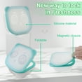 thumbnail image 4 of Foldable Food Container With Panda Design Silicone Airtight Storage Leakproof Microwave & Dishwasher Kitchen Organizer (6.4x6.4x1.6”), 4 of 8
