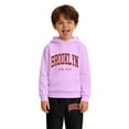 thumbnail image 4 of Kiijoy Little Boys Outfits Letter Print Hoodie Sweatpants Sweatsuit, Sizes 5-6, 4 of 5