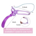 thumbnail image 3 of Gift for Her 8 Styles Eyebrow Shaping Stencils Grooming Shaper Template Makeup Tool Kit, 3 of 5