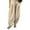 Khaki, variant on Barrel Sweatpants Women Sevevn Women Tapered Wide Leg Lounge Pants Summer Harem Pants Elastic Waist Slacks Beach Baggy Pants Pockets