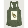 thumbnail image 3 of Paradise Parrot Racerback Tank Women -Sydenham Edwards Designs, Female Medium, 3 of 4