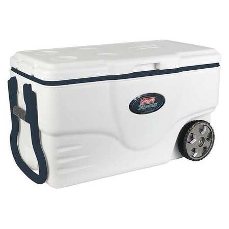 coleman rolling cooler 50 quart