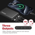thumbnail image 3 of Energizer MAX 5000mAh High Speed Portable Charger/PowerBank with USB-C UE5010_BK, 3 of 8