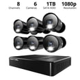 thumbnail image 2 of Night Owl Sistema de Seguridad DVR Bluetooth de 12 Canales con Disco Duro de 1 Tb y 6 Cámaras de Disuasión 1080p con Cable, 2 of 5