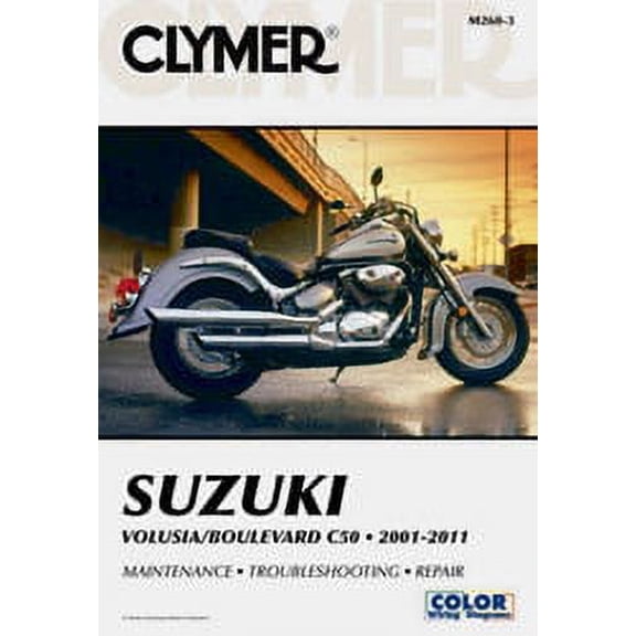 Clymer Repair/Service Manual '01-04 Volusia/'05-19 Boulevard C50 (M260-3)