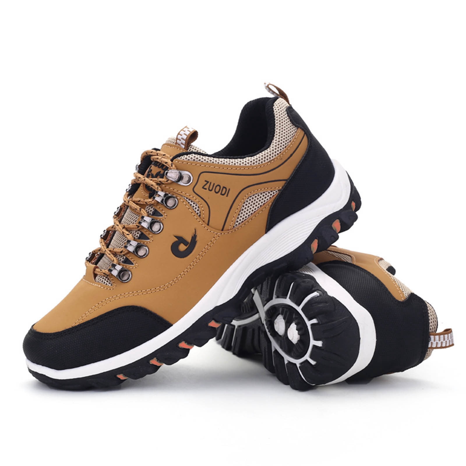 Mepaouo Mens Hiking Shoes Athletic Wide Toe Climb Running Shoes Non Slip Walking Shoes with Arch Support