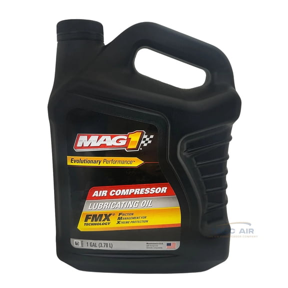 1 Gallon Mag1 ISO-100 Non Detergent SAE 30W Air Compressor Oil Lube Lubricant